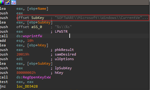 Installed Software Key